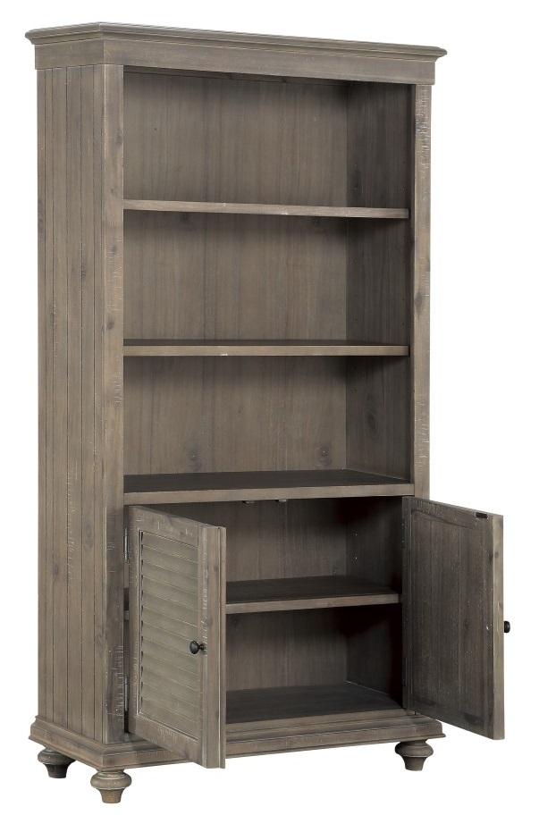 Cardano Bookcase in Brown 1689BR-18 - Furniture 4 Less Outlet (Salinas,CA)