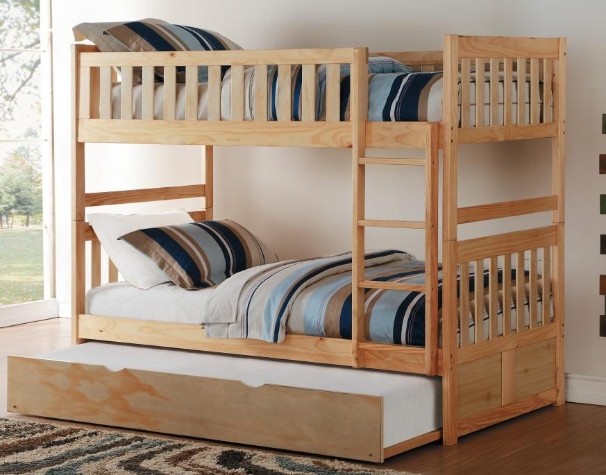 Bartly Twin Trundle in Natural B2043-R - Furniture 4 Less Outlet (Salinas,CA)