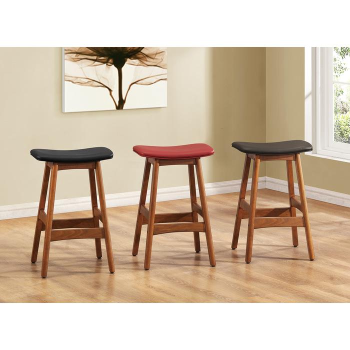Ride Counter Height Stool, Matt Red - Furniture 4 Less Outlet (Salinas,CA)
