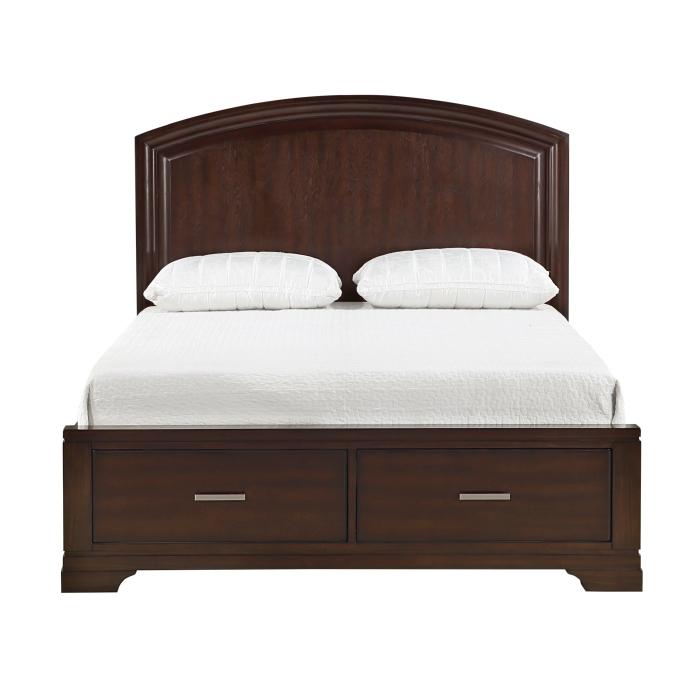 1520CHK-1CK-Bedroom (3) California King Platform Bed with Footboard Storage - Furniture 4 Less Outlet (Salinas,CA)