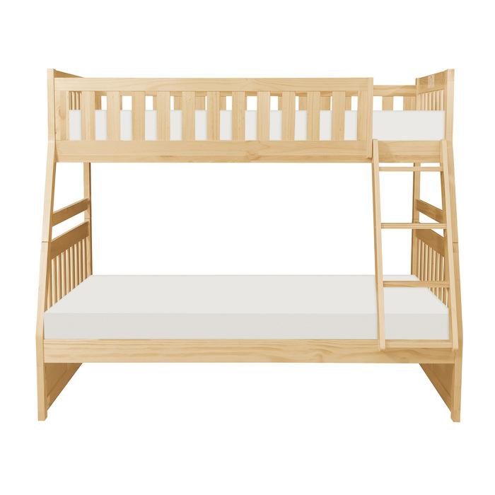 Bartly Twin/Full Bunk Bed in Natural B2043TF-1 - Furniture 4 Less Outlet (Salinas,CA)