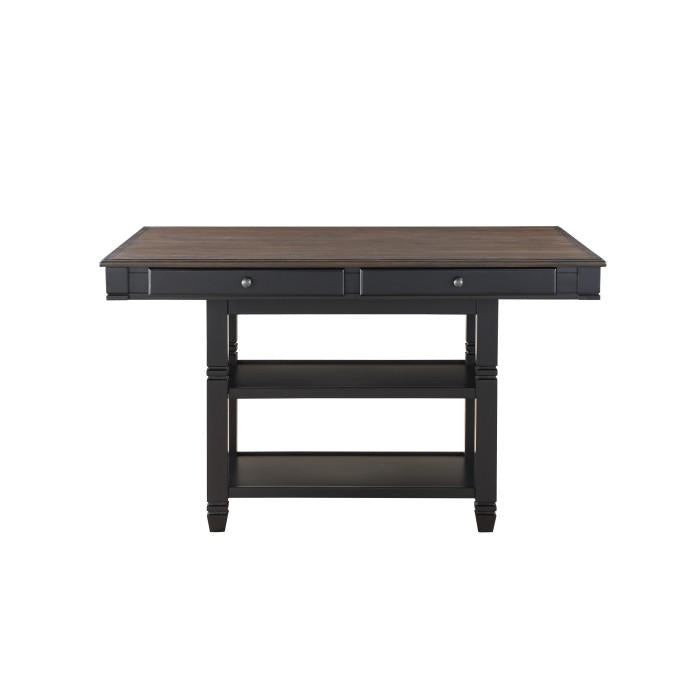 Baywater Counter Height Table in Natural and Black 5705BK-36 - Furniture 4 Less Outlet (Salinas,CA)