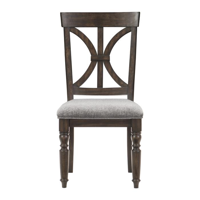 Cardano Side Chair in Charcoal (Set of 2) - Furniture 4 Less Outlet (Salinas,CA)