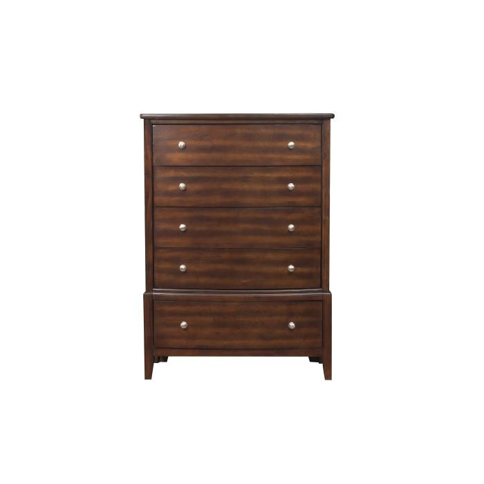 Cotterill 5 Drawer Chest in Cherry 1730-9 - Furniture 4 Less Outlet (Salinas,CA)