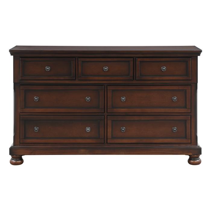 Cumberland Dresser in Brown Cherry 2159-5 - Furniture 4 Less Outlet (Salinas,CA)