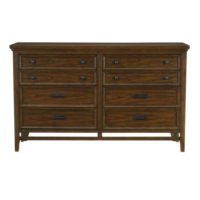 Frazier Dresser in Dark Cherry 1649-5 - Furniture 4 Less Outlet (Salinas,CA)