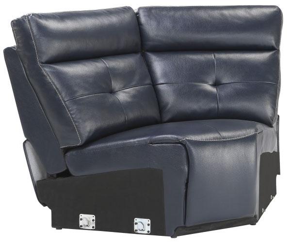 Avenue Corner Seat in Navy 9469NVB-CR - Furniture 4 Less Outlet (Salinas,CA)