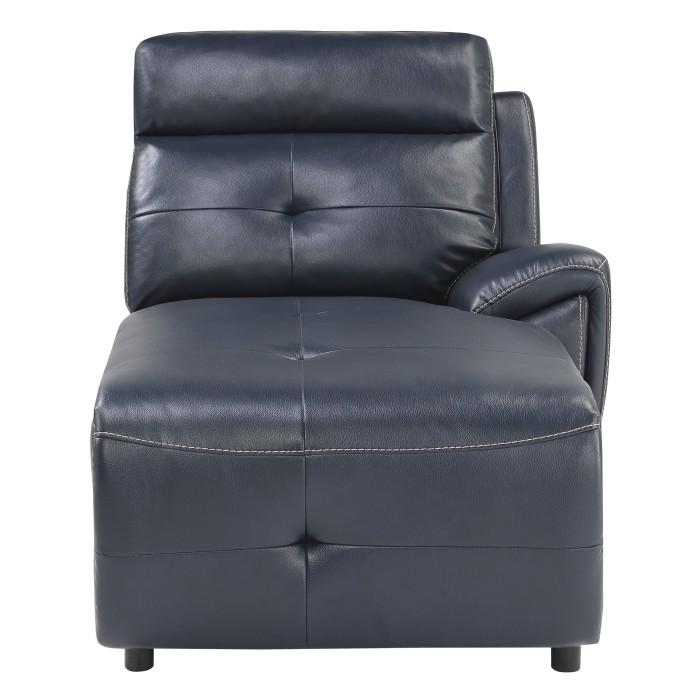 Avenue Right Side Chaise in Navy 9469NVB-RC - Furniture 4 Less Outlet (Salinas,CA)