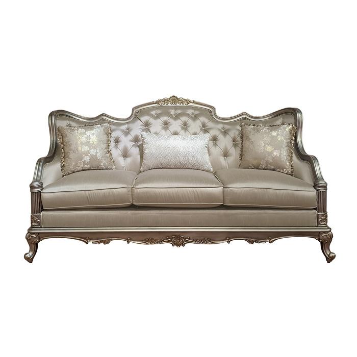 Florentina Sofa in Taupe 8412-3 - Furniture 4 Less Outlet (Salinas,CA)