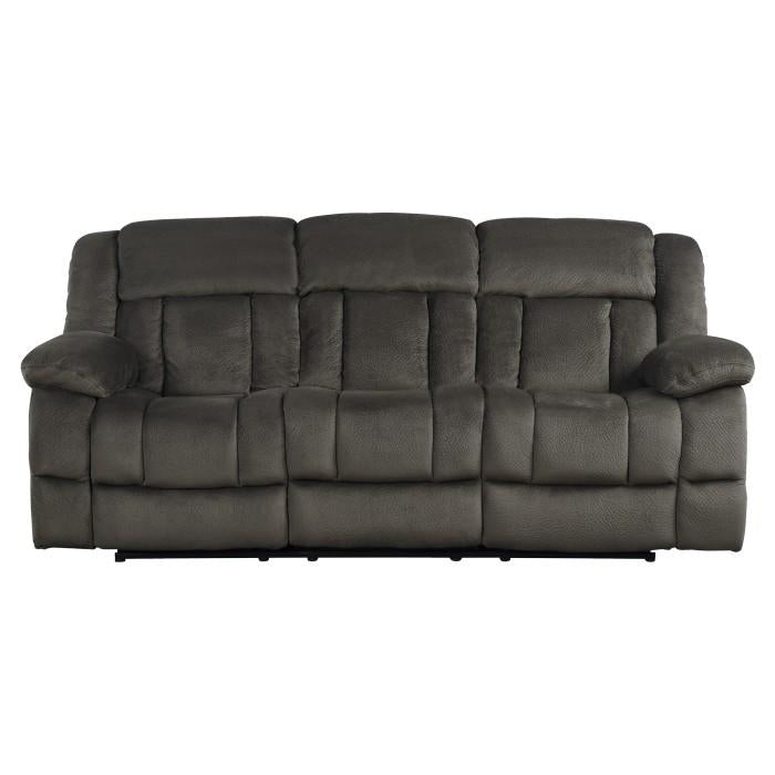 Laurelton Double Reclining Sofa in Chocolate 9636-3 - Furniture 4 Less Outlet (Salinas,CA)