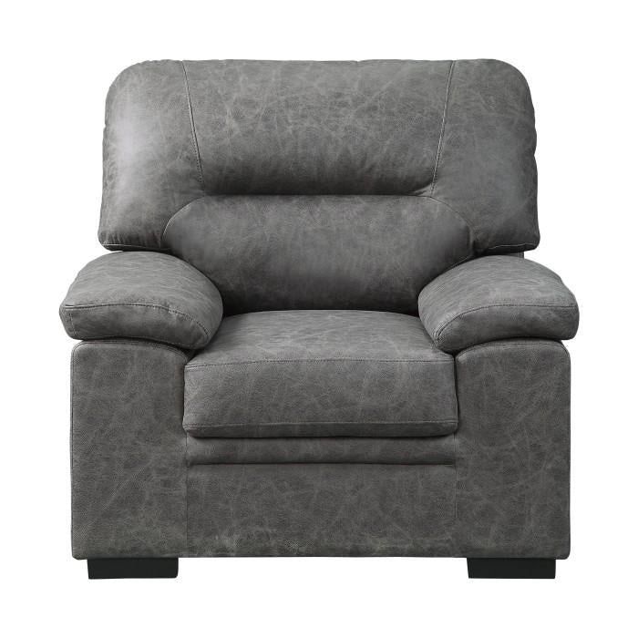 Michigan Chair in Dark Gray 9407DG-1 - Furniture 4 Less Outlet (Salinas,CA)