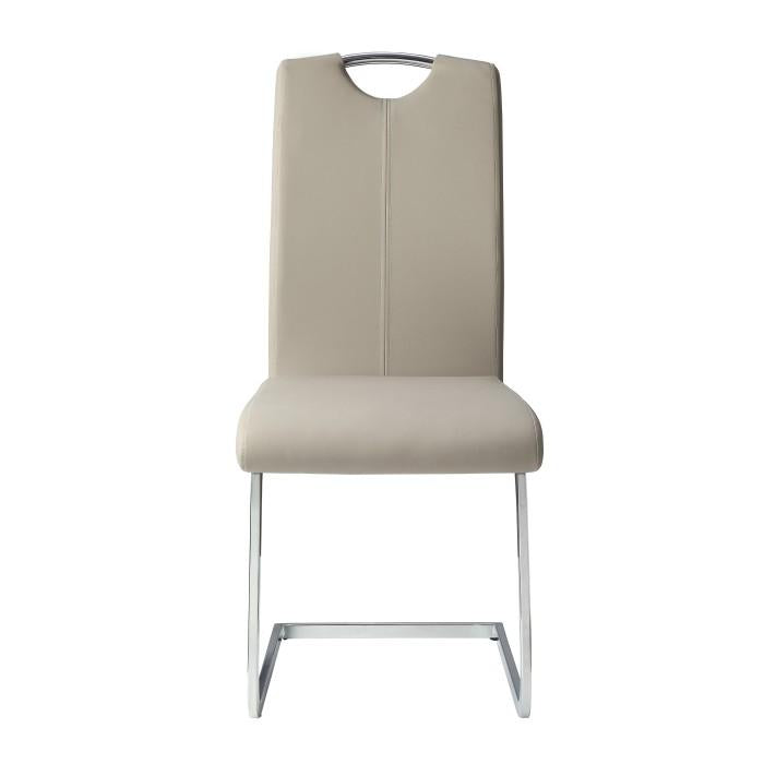Glissand Side Chair in Chrome (Set of 2) - Furniture 4 Less Outlet (Salinas,CA)