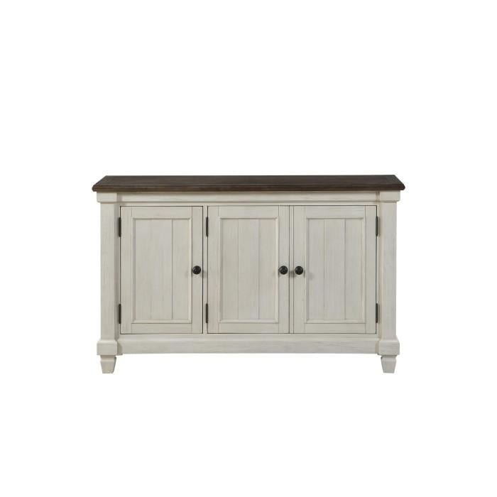 Granby Server in White & Brown 5627NW-40 - Furniture 4 Less Outlet (Salinas,CA)