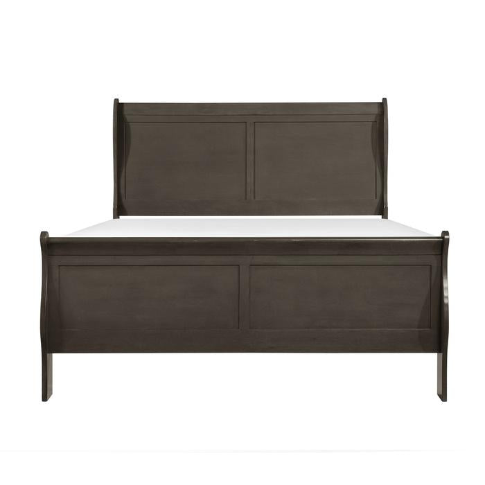 Mayville Full Sleigh Bed in Gray 2147FSG-1 - Furniture 4 Less Outlet (Salinas,CA)
