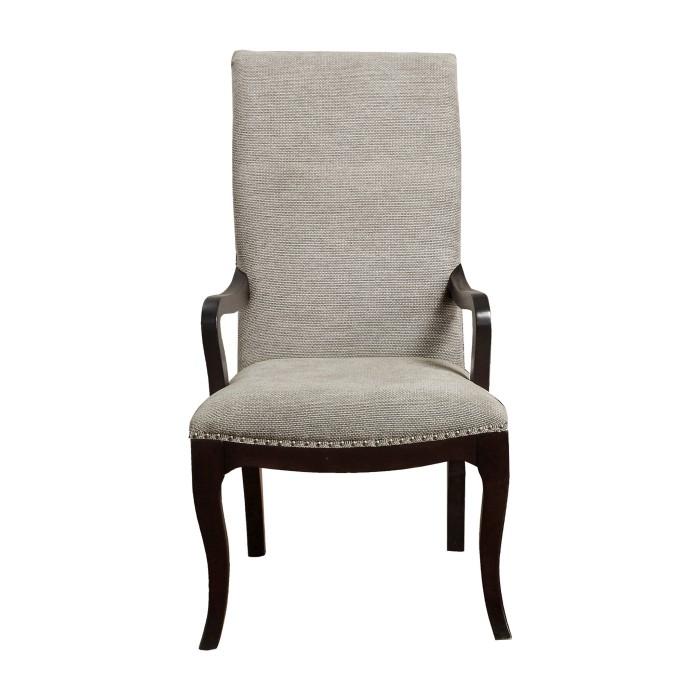 Savion Arm Chair in Espresso (Set of 2) - Furniture 4 Less Outlet (Salinas,CA)