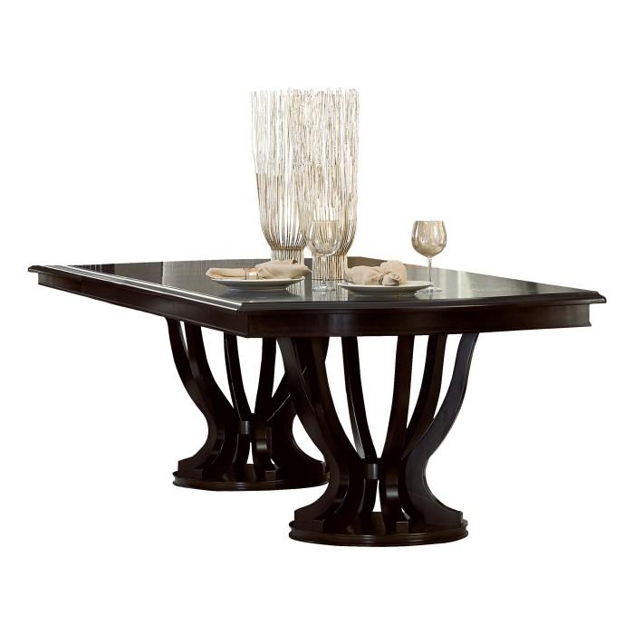Savion Dining Table in Espresso 5494-106 - Furniture 4 Less Outlet (Salinas,CA)