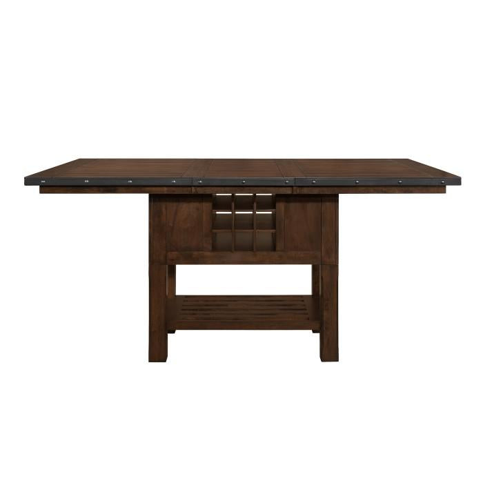 Schleiger Counter Height Dining Table in Dark Brown 5400-36XL - Furniture 4 Less Outlet (Salinas,CA)