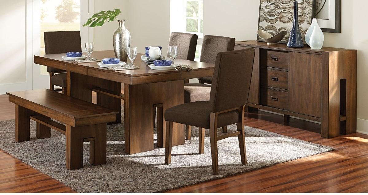 Sedley Dining Table in Walnut 5415RF-78 - Furniture 4 Less Outlet (Salinas,CA)
