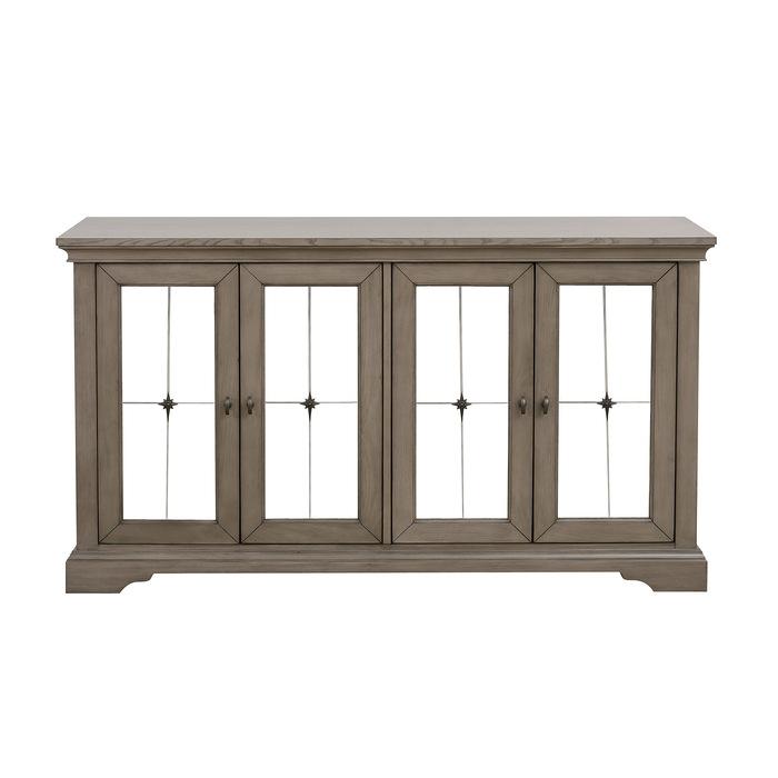 Vermillion Server in Gray 5442-40 - Furniture 4 Less Outlet (Salinas,CA)