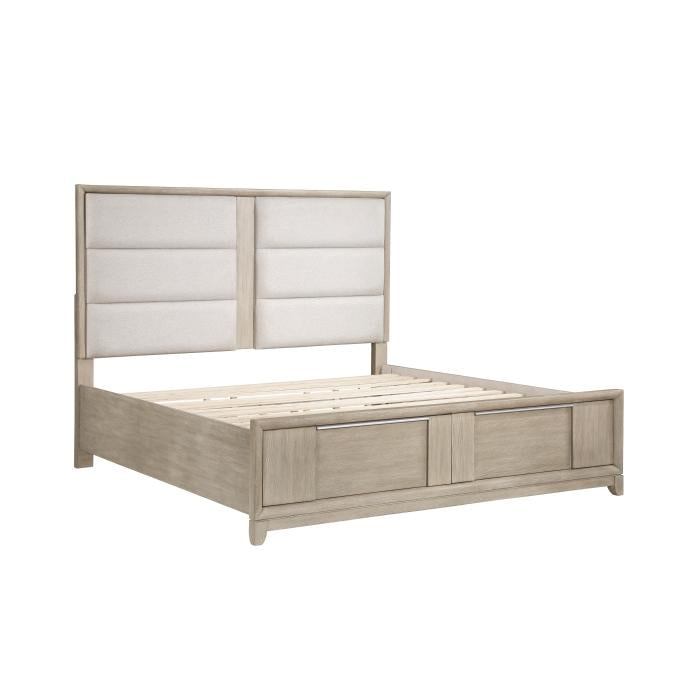McKewen (3) California King Platform Bed with Footboard Storage - Furniture 4 Less Outlet (Salinas,CA)