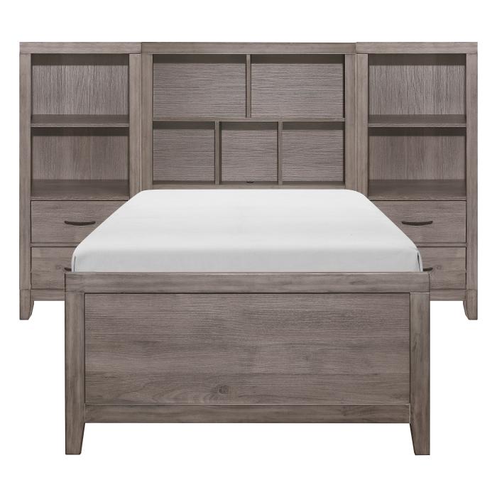 Woodrow 4pc Set Twin Wall Bed with Toy Boxes (TB+2PNS+TFT) - Furniture 4 Less Outlet (Salinas,CA)