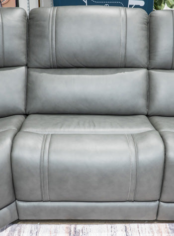 5Z - Pittson Power Reclining Sectional - Furniture 4 Less Outlet (Salinas,CA)
