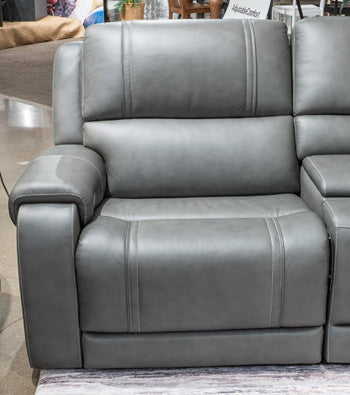 5Z - Pittson Power Reclining Sectional Loveseat - Furniture 4 Less Outlet (Salinas,CA)