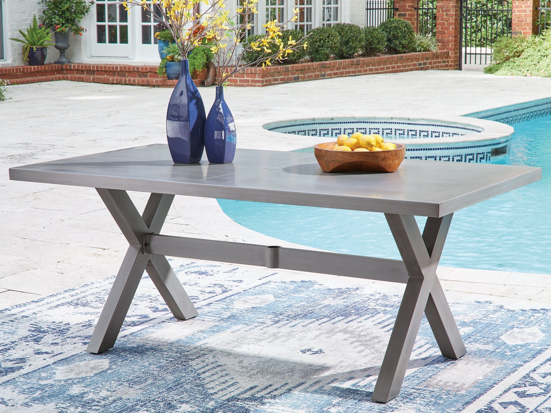 Half Moon Beach Outdoor Dining Table - Furniture 4 Less Outlet (Salinas,CA)