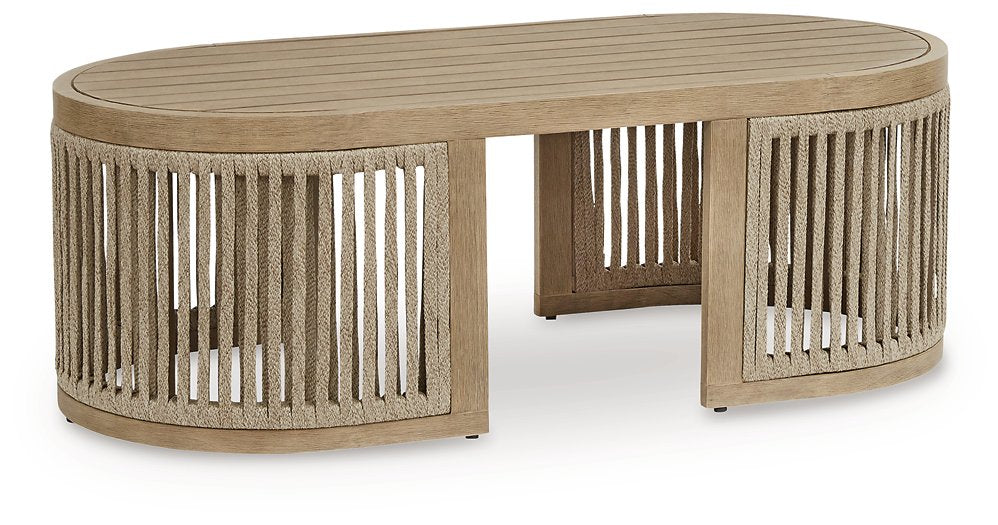 Serena Shores Outdoor Coffee Table - Furniture 4 Less Outlet (Salinas,CA)
