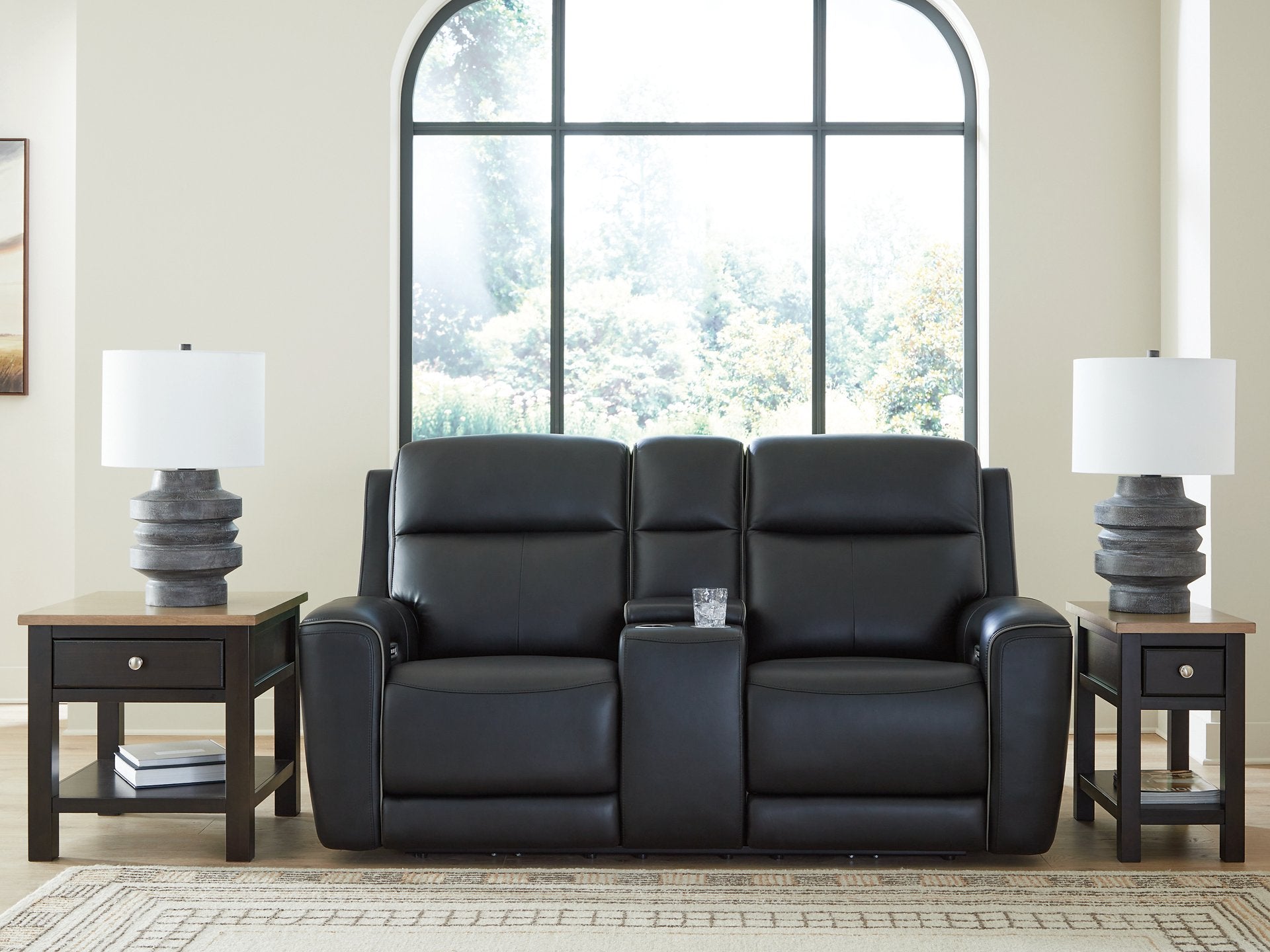 5Z-Relaxation Power Reclining Loveseat with Console - Furniture 4 Less Outlet (Salinas,CA)