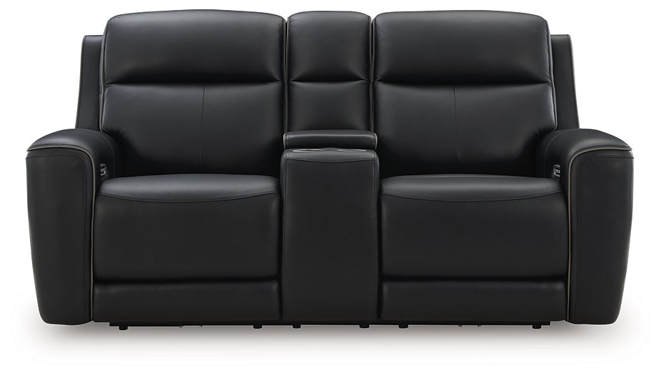 5Z-Relaxation Power Reclining Loveseat with Console - Furniture 4 Less Outlet (Salinas,CA)