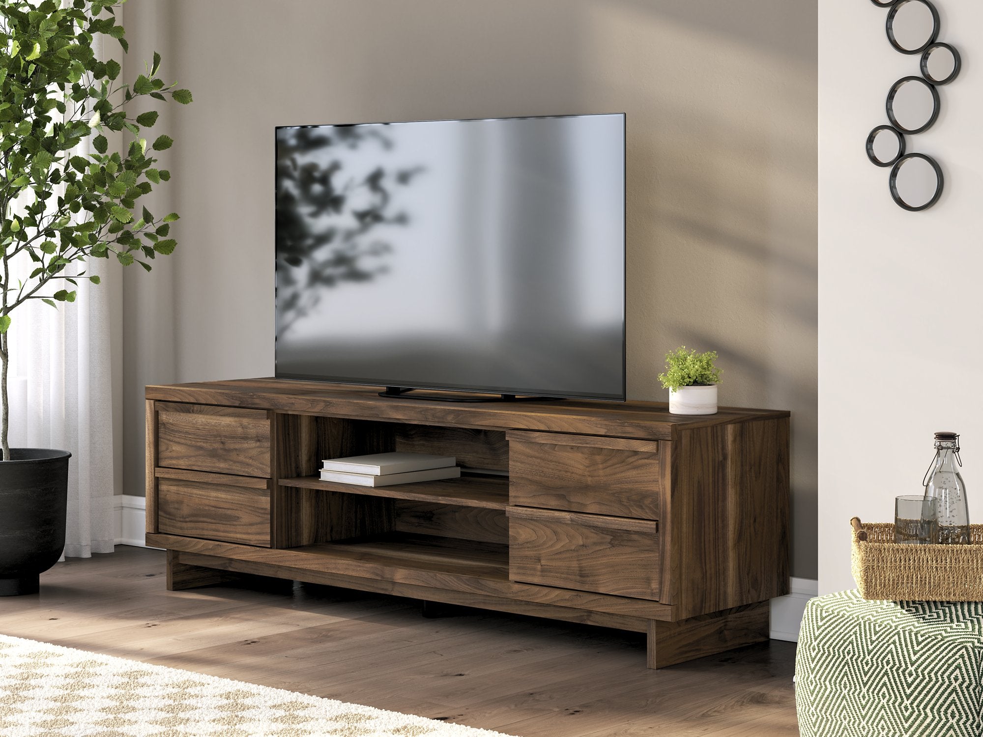 Zadilyn 72" TV Stand - Furniture 4 Less Outlet (Salinas,CA)