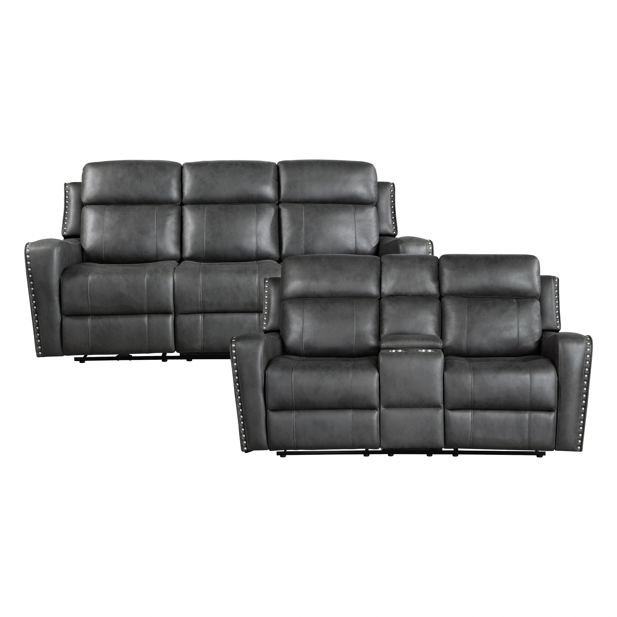 Kellen-2pc Set: Sofa, Love (Power) image