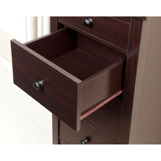 Launces Espresso Storage Chest - Furniture 4 Less Outlet (Salinas,CA)