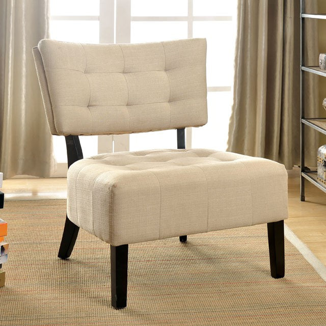 Seia Accent Chair Beige - Furniture 4 Less Outlet (Salinas,CA)
