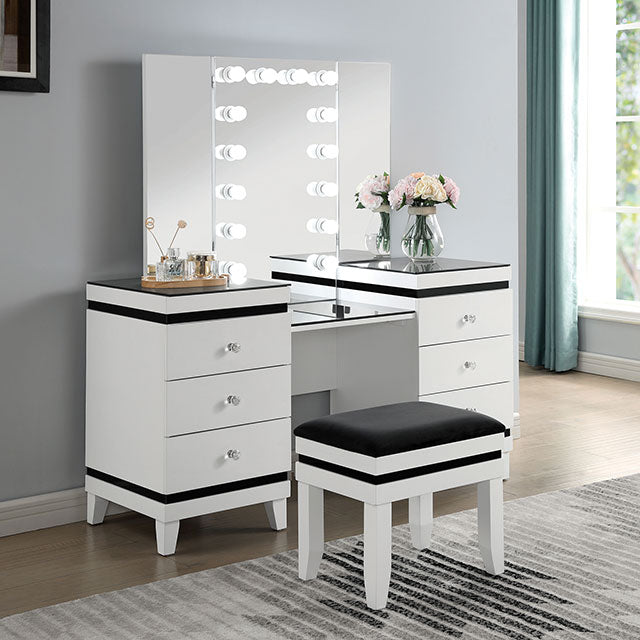 Madonna Vanity Set - Furniture 4 Less Outlet (Salinas,CA)