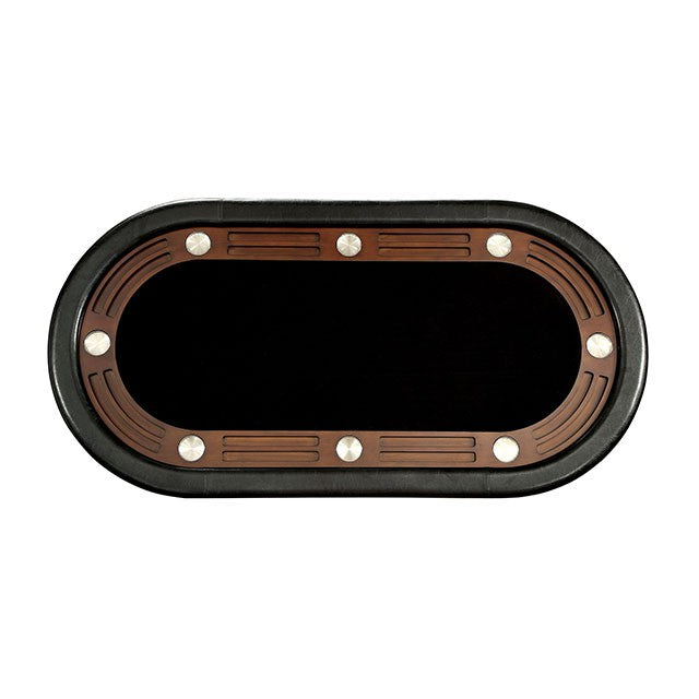 MELINA Brown Cherry Game Table - Furniture 4 Less Outlet (Salinas,CA)