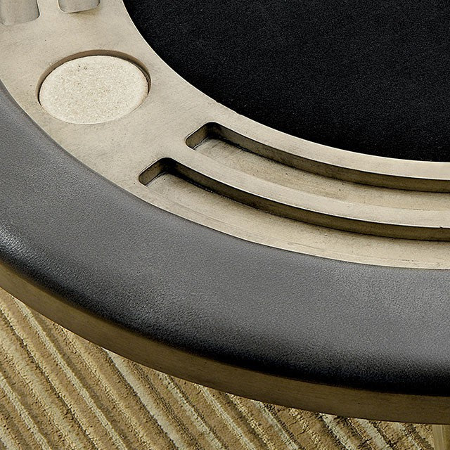 MELINA Gray Game Table - Furniture 4 Less Outlet (Salinas,CA)