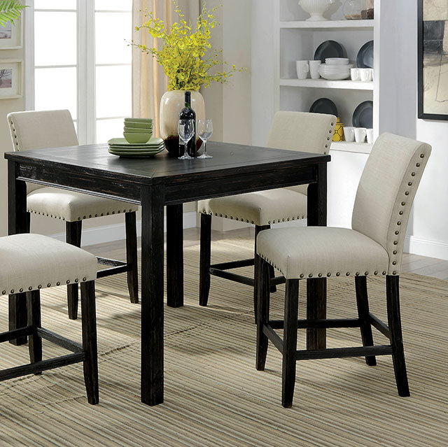 Kristie 5 Pc. Counter Ht. Table Set - Furniture 4 Less Outlet (Salinas,CA)
