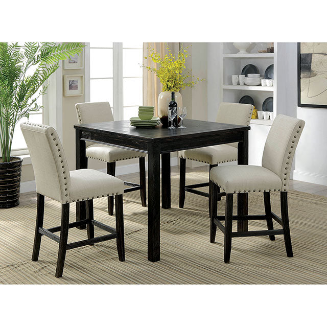Kristie 5 Pc. Counter Ht. Table Set - Furniture 4 Less Outlet (Salinas,CA)