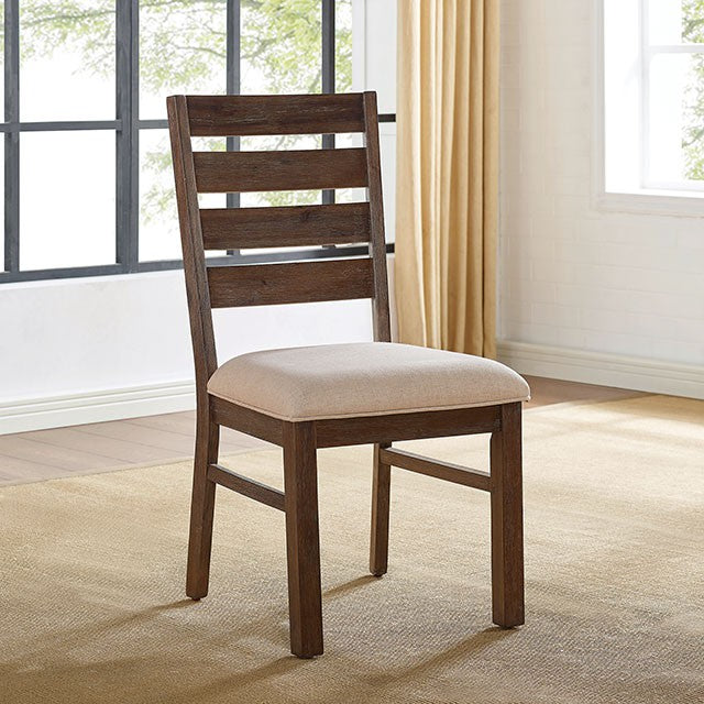 Lidgerwood Side Chair (2 Ctn) Brown - Furniture 4 Less Outlet (Salinas,CA)
