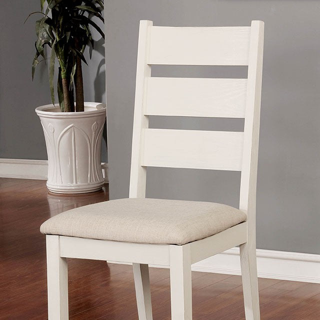 Glenfield Side Chair (2 Ctn) White - Furniture 4 Less Outlet (Salinas,CA)