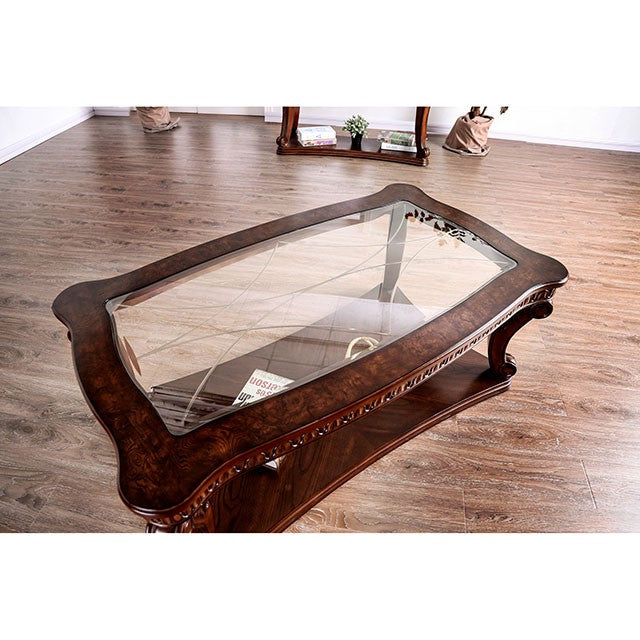 Walworth Dark Oak Coffee Table - Furniture 4 Less Outlet (Salinas,CA)