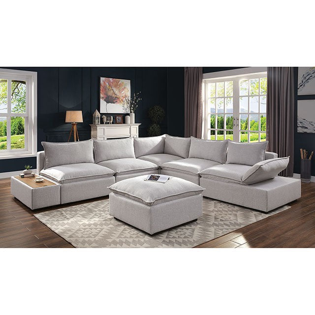 Arlene Sectional White - Furniture 4 Less Outlet (Salinas,CA)