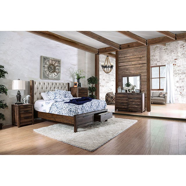 Hutchinson E.King & Cal.King Bed - Furniture 4 Less Outlet (Salinas,CA)