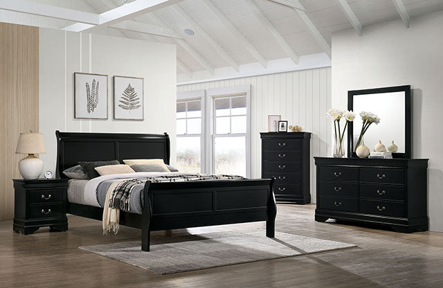 Louis Philippe Bed - Furniture 4 Less Outlet (Salinas,CA)