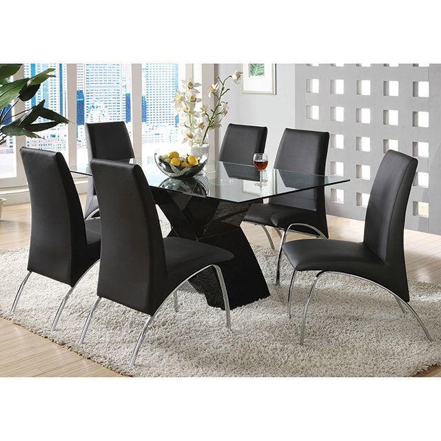 Wailoa 7 Pc Dining Table Set - Furniture 4 Less Outlet (Salinas,CA)