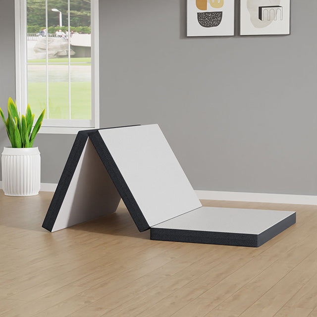 Hollyhock 3" Twin XL Tri-Fold Memory Foam Topper - Furniture 4 Less Outlet (Salinas,CA)