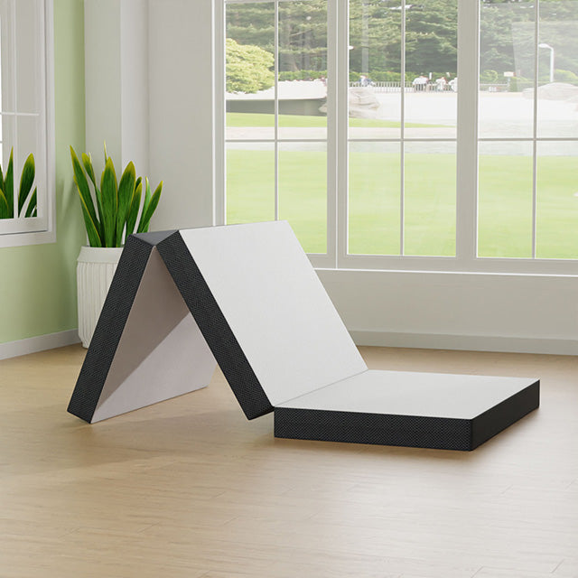 Hollyhock 4" Twin XL Tri-Fold Memory Foam Topper - Furniture 4 Less Outlet (Salinas,CA)