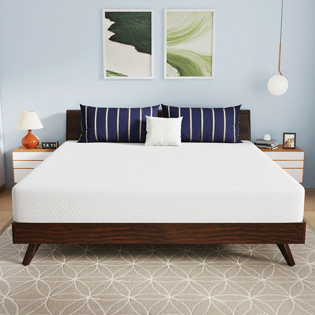 Nasturtium 10" E.King Bamboo Charcoal Infused Memory Foam - Furniture 4 Less Outlet (Salinas,CA)